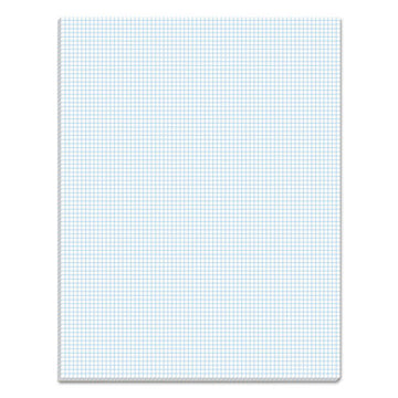 TOPS™ Quadrille Pads, Quadrille Rule (8 Sq-in), 50 White 8.5 X 11 Sheets freeshipping - TVN Wholesale
